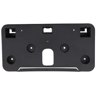 TRQ® - Black Front License Plate Bracket