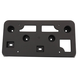 TRQ® - Black Front License Plate Bracket