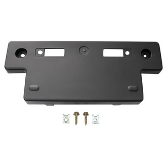 TRQ® - Black Front License Plate Bracket