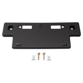 TRQ® - Black Front License Plate Bracket