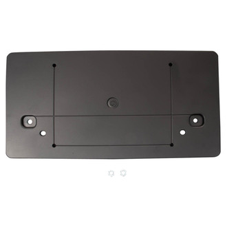 TRQ® - Black Front License Plate Bracket