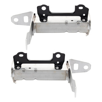 TRQ® - Front Driver and Passenger Side Bumper Cover Support Set