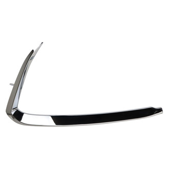 TRQ® - Front Outer Driver Side Bumper Cover Molding