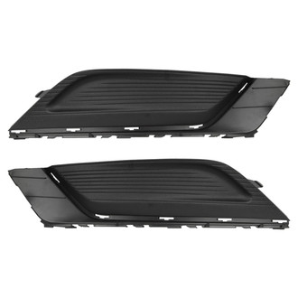 TRQ® - Front Driver and Passenger Side Fog Light Cover Set