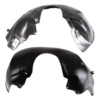 TRQ® - Front Driver and Passenger Side Fender Liner Set