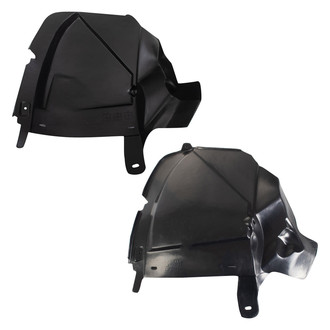 TRQ® - Front Driver and Passenger Side Fender Liner Front Section Set