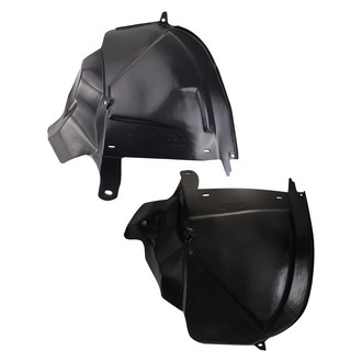 TRQ® - Front Forward Driver and Passenger Side Fender Liner Set