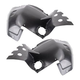 TRQ® - Front Forward Driver and Passenger Side Fender Liner Set