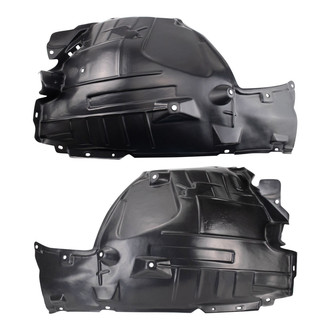 TRQ® - Front Rearward Driver and Passenger Side Fender Liner Set