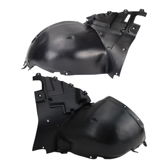 TRQ® - Front Driver and Passenger Side Fender Liner Front Section Set