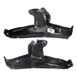 TRQ® - Front Driver and Passenger Side Fender Liner Rear Section Set
