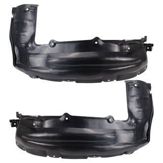 TRQ® - Front Driver and Passenger Side Fender Liner Rear Section Set