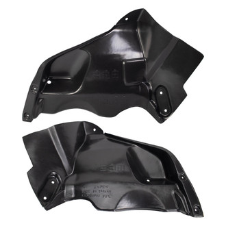 TRQ® - Front Forward Driver and Passenger Side Fender Liner Set