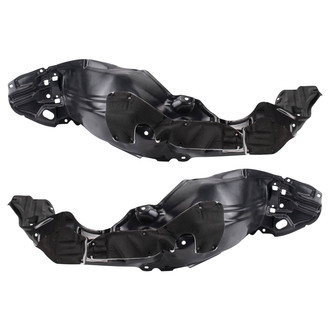 TRQ® - Front Driver and Passenger Side Fender Liner Set