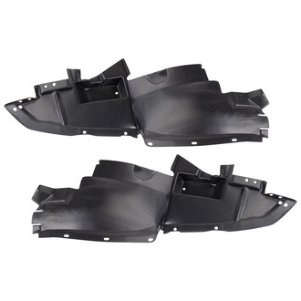 TRQ® - Front Forward Driver and Passenger Side Fender Liner Set