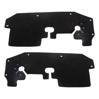 TRQ® - Front Driver and Passenger Side Fender Splash Shield Set
