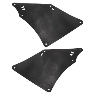 TRQ® - Front Rearward Driver or Passenger Side Fender Splash Shield Set