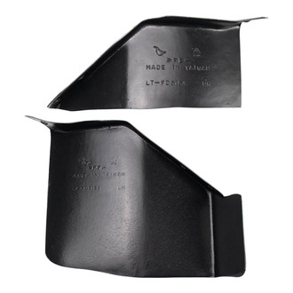 TRQ® - Front Driver and Passenger Side Fender Splash Shield Set