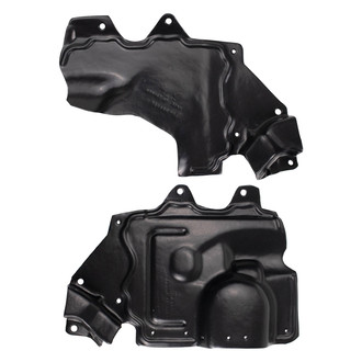 TRQ® - Front Driver and Passenger Side Fender Splash Shield Set