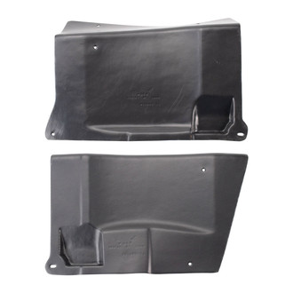 TRQ® - Front Driver and Passenger Side Fender Splash Shield Set