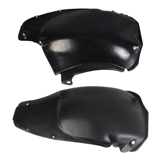 TRQ® - Rear Driver and Passenger Side Quarter Panel Splash Shield Set