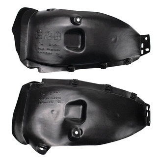 TRQ® - Rear Driver and Passenger Side Fender Liner Set