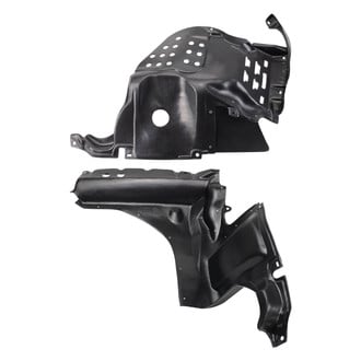 TRQ® - Front Driver and Passenger Side Engine Splash Shield