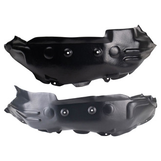 TRQ® - Rear Driver and Passenger Side Fender Liner Set