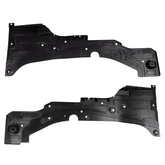 TRQ® - Driver and Passenger Side Engine Splash Shield