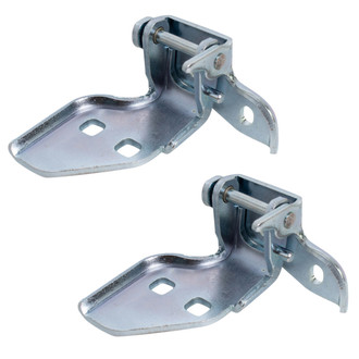 TRQ® - Front Upper and Lower Passenger Side Door Hinge Set