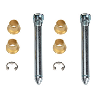 TRQ® - Front or Rear Upper and Lower Driver or Passenger Side Door Hinge Pin and Bushing Kit
