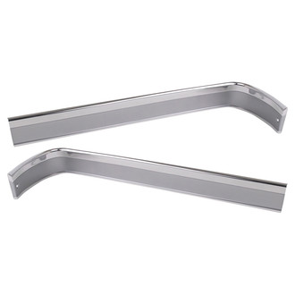 TRQ® - Driver and Passenger Side Grille Molding Set