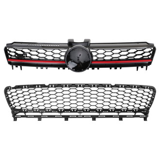 TRQ® BDA24071 - Upper and Lower Grille Set