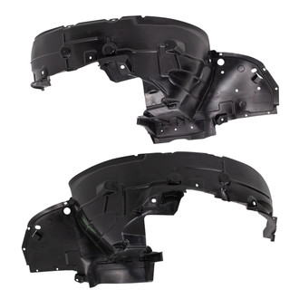 TRQ® - Front Driver and Passenger Side Fender Liner Set