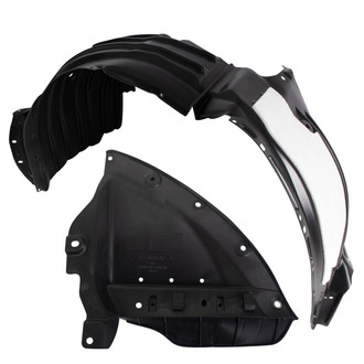 TRQ® - Front Driver and Passenger Side Fender Liner Set