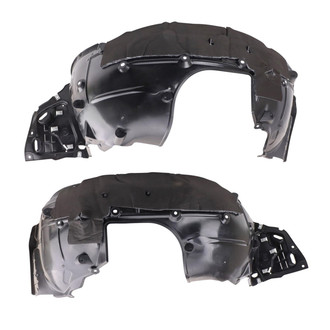 TRQ® - Front Driver and Passenger Side Fender Liner Set