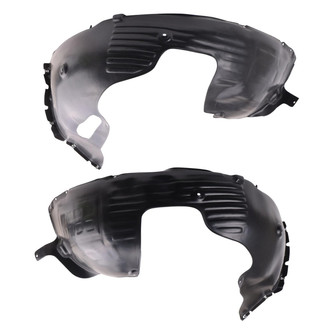 TRQ® - Front Driver and Passenger Side Fender Liner Set