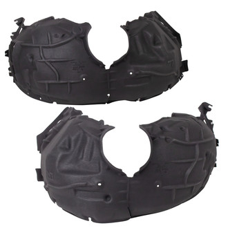 TRQ® - Front Driver and Passenger Side Fender Liner Set