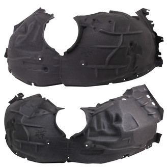 TRQ® - Front Driver and Passenger Side Fender Liner Set
