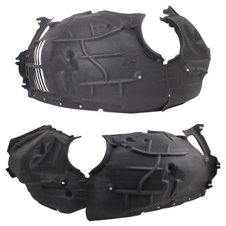 TRQ® - Front Driver and Passenger Side Fender Liner Set