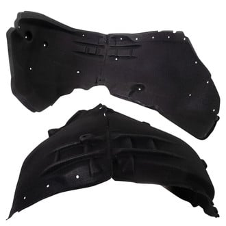 TRQ® - Front Driver and Passenger Side Fender Liner Set
