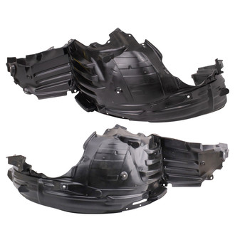 TRQ® - Front Driver and Passenger Side Fender Liner Set