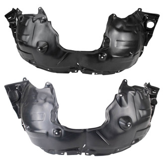 TRQ® - Front Driver and Passenger Side Fender Liner Set