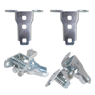 TRQ® - Front Upper and Lower Driver and Passenger Side Door Hinge