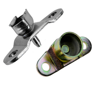 TRQ® - Driver and Passenger Side Tailgate Hinge Set