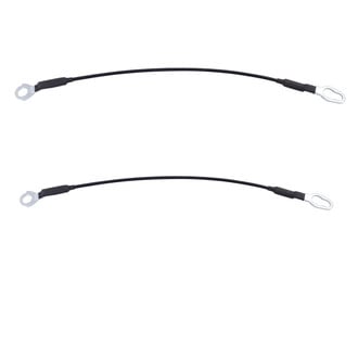 TRQ® - Driver and Passenger Side Tailgate Cable Set