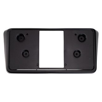 TRQ® - Black Front License Plate Bracket