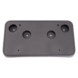 TRQ® - Black Front License Plate Bracket