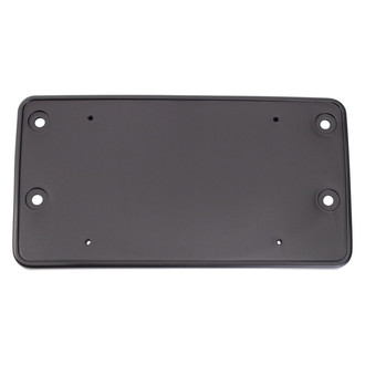 TRQ® - Black Front License Plate Bracket