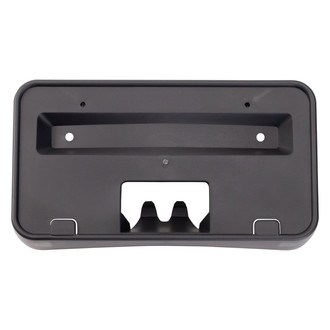 TRQ® - Black Front License Plate Bracket
